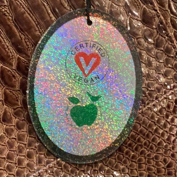 Urban Expressions Vegan Brown Clutch NWT - Picture 4 of 5